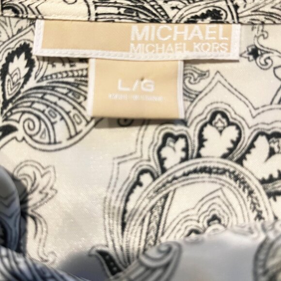 NWOT: Michael Kors Sleeveless Silky Blouson - Picture 7 of 7